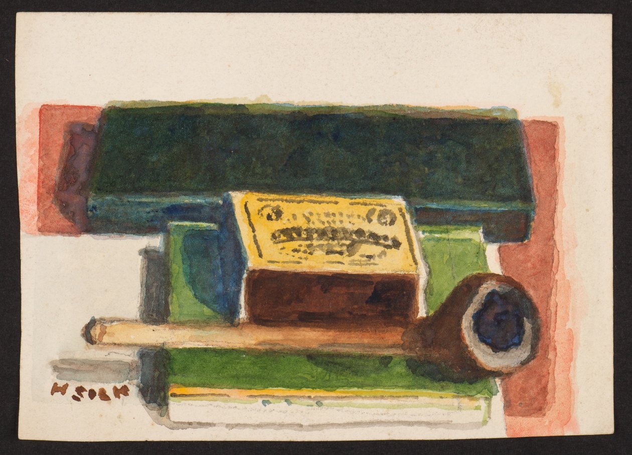 Kibrit ve boru, c.1930 by Henry Silk