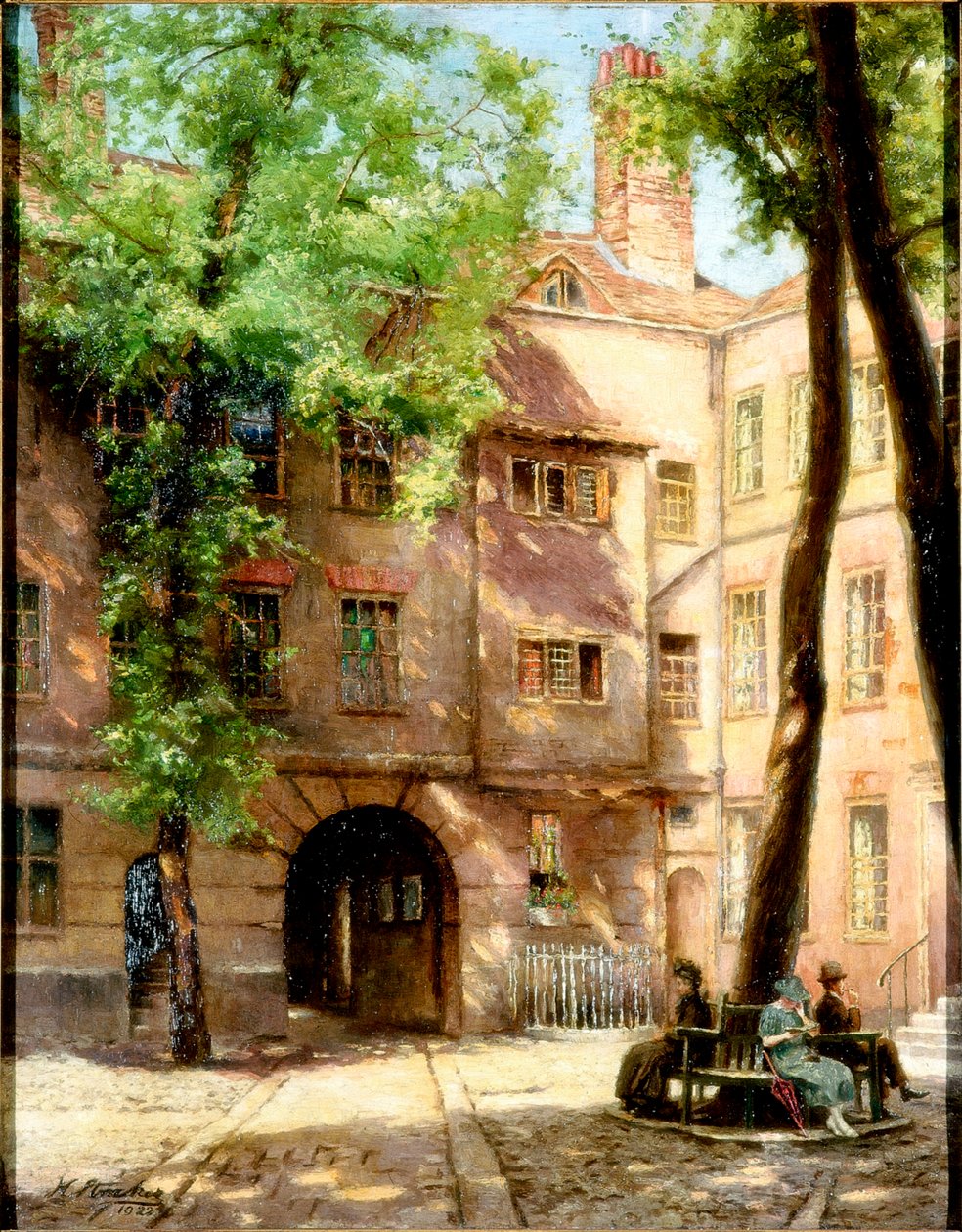 Hannover Meydanı, 1922 by Henry Straker