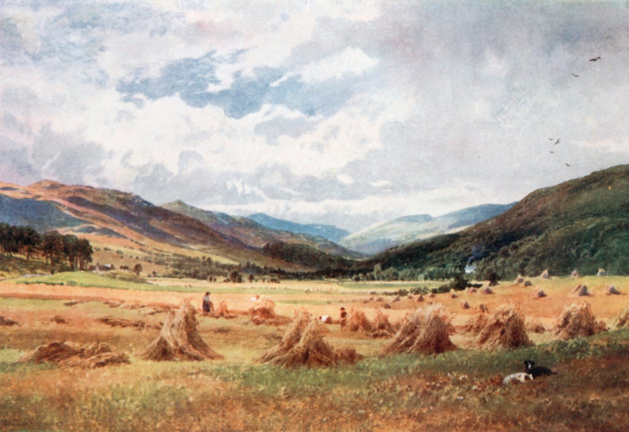 Killin, Perthsire yakınlarındaki Glen Lochy