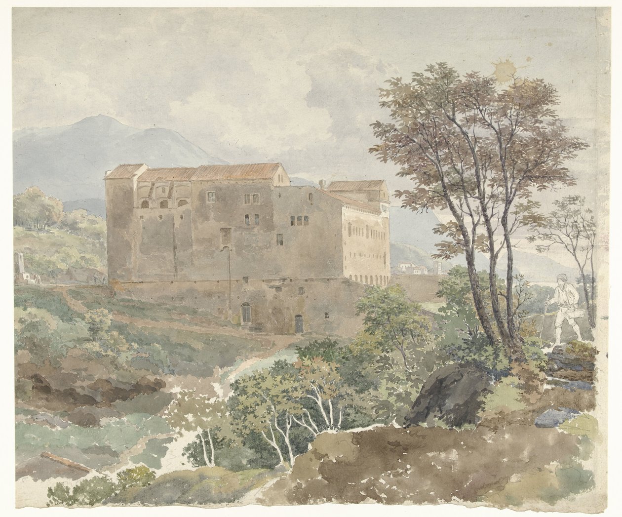 Vietri yakınlarındaki manzara by Henry Swinburne