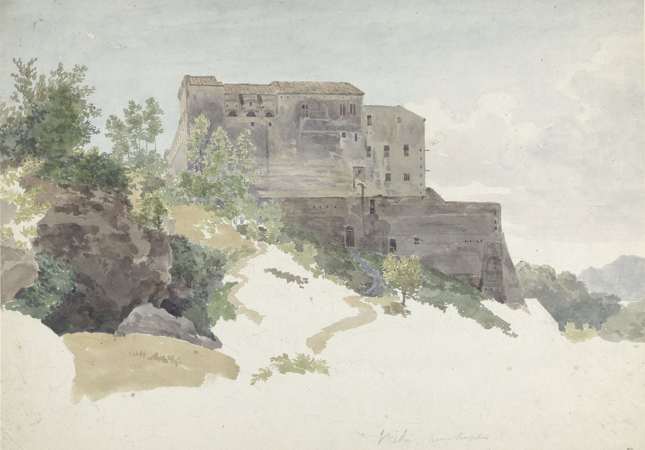 Vietri yakınlarındaki manzara by Henry Swinburne
