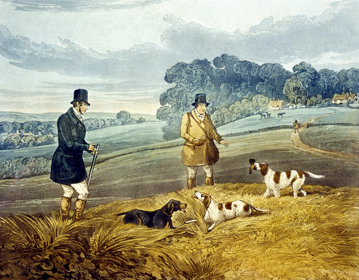 Joseph Clayton Bentley (1809-51) 1835 (renkli gravür) tarafından oyulmuş 