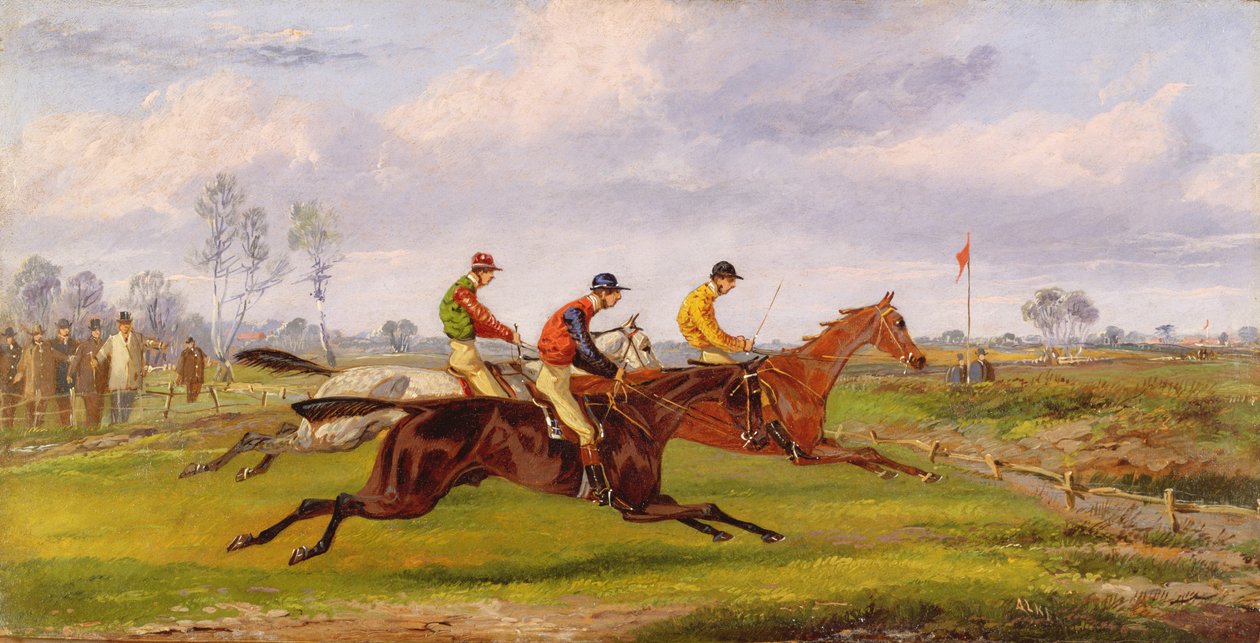 engelli koşu by Henry Thomas Alken