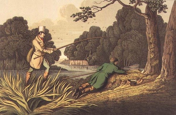 Pike Fishing, I. Clark tarafından sulandı, pub. Thomas McLean tarafından by Henry Thomas Alken