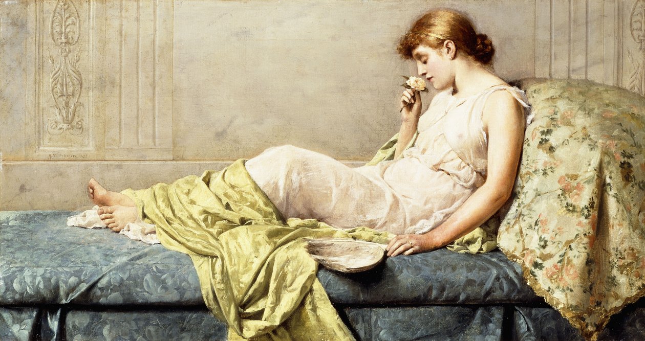 Boudoir Gülü, 1879 by Henry Thomas Schafer