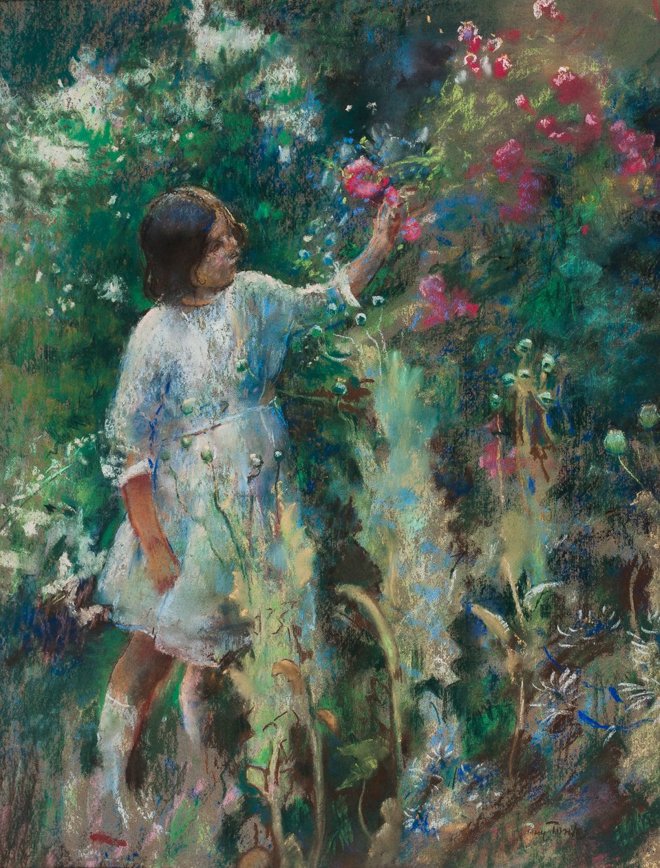 Bahçede, c.1900 by Henry Tonks