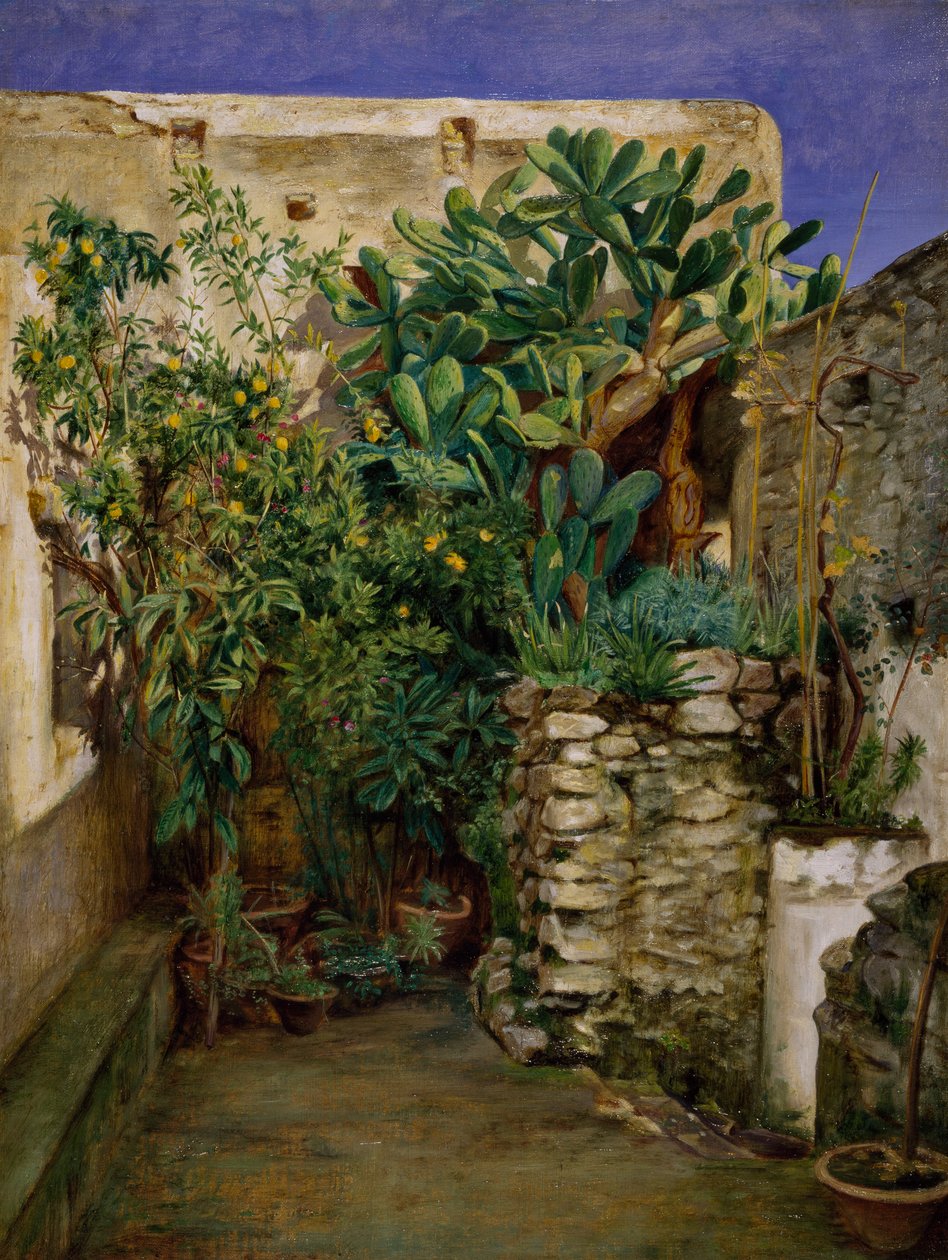 Doğu Avlusunun Köşesi, 1860 by Henry Wallis