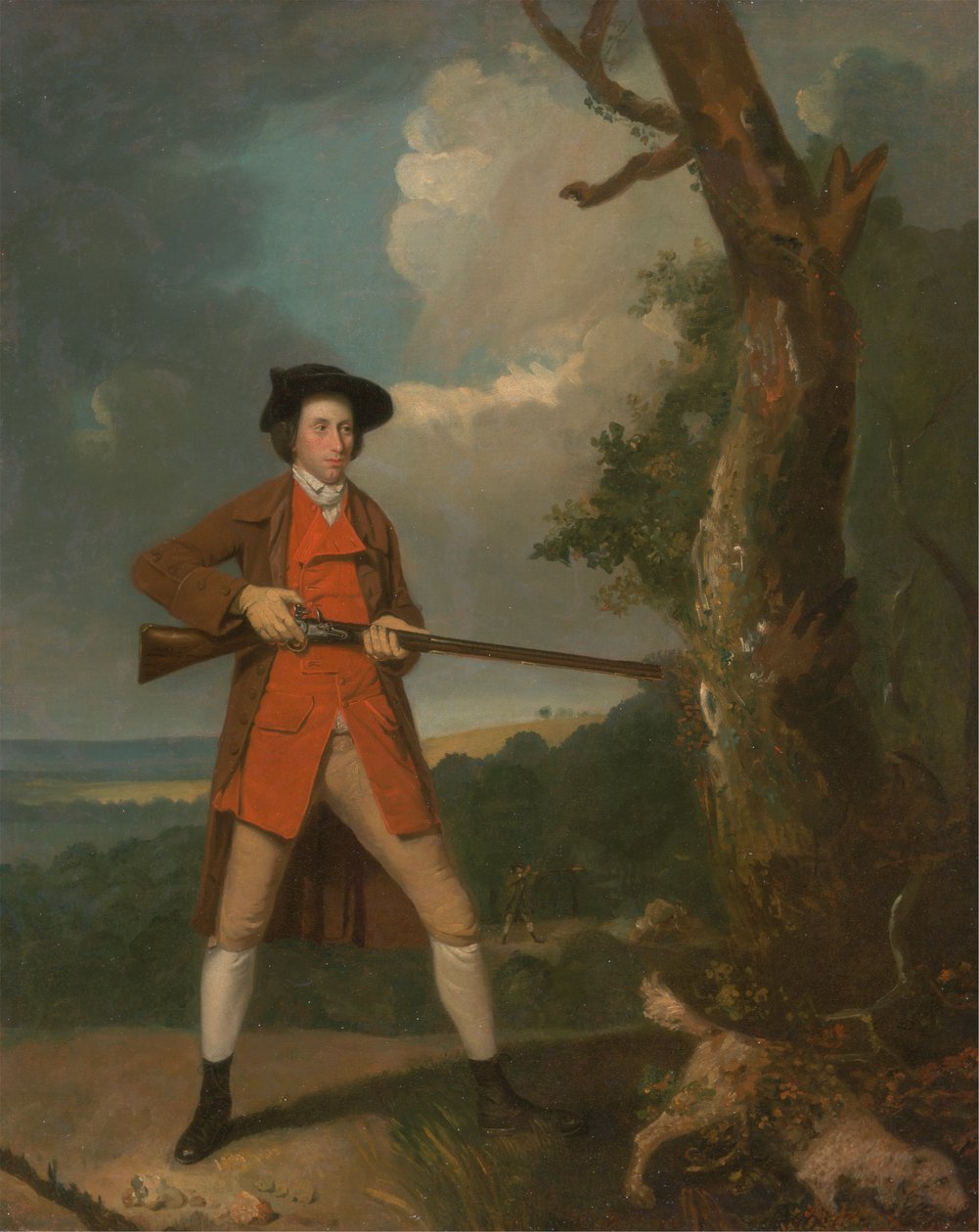 Bir sporcunun portresi, muhtemelen Robert Rayner by Henry Walton