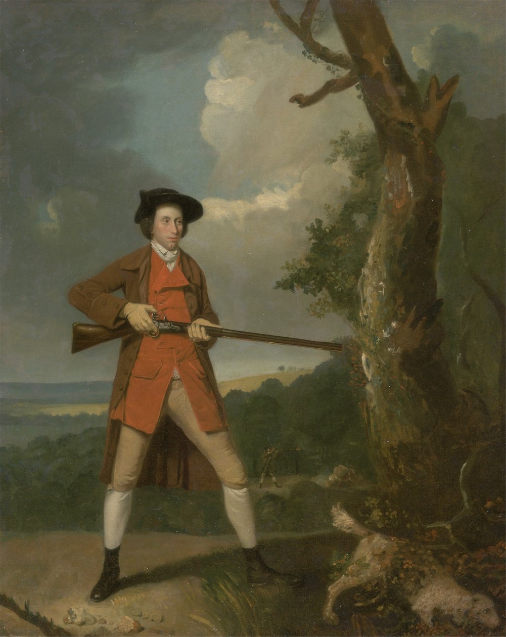 Robert Rayner Shooting, c.1770 (tuval üzerine yağlı boya) by Henry Walton