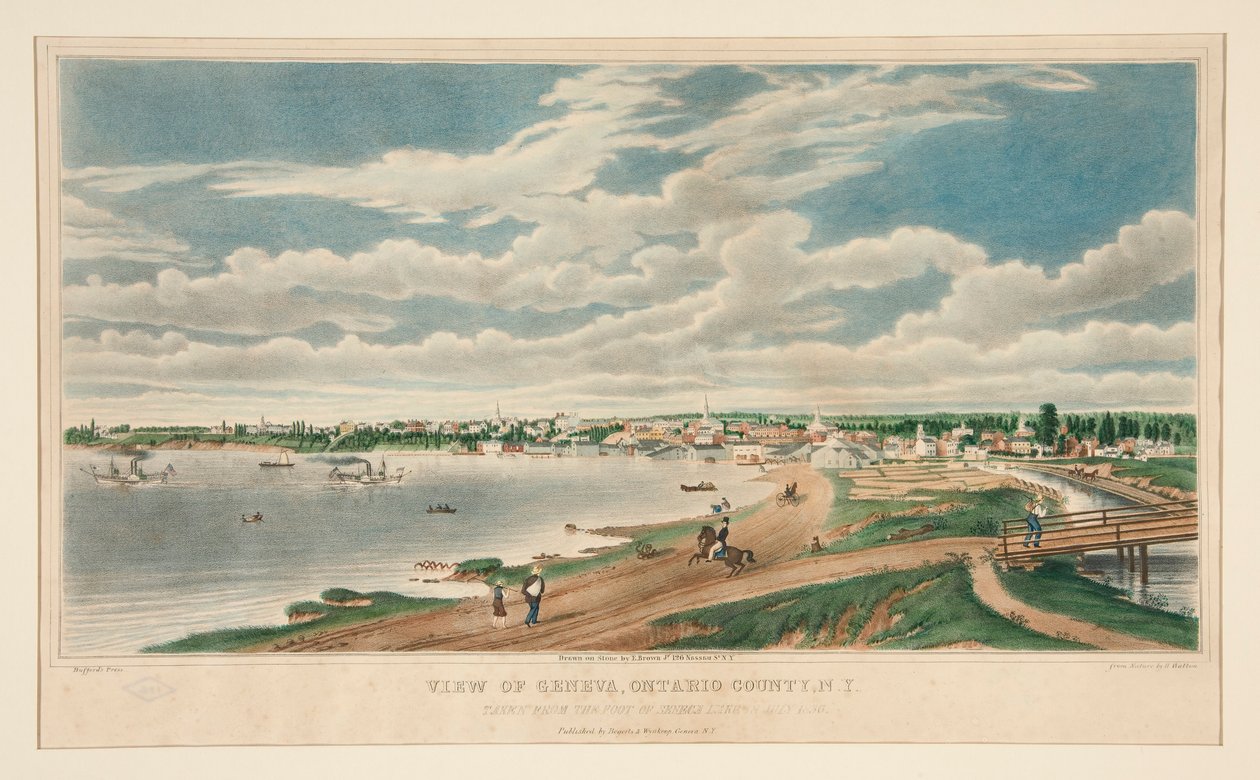 Cenevre görünümü, Ontario County, N.Y. by Henry Walton