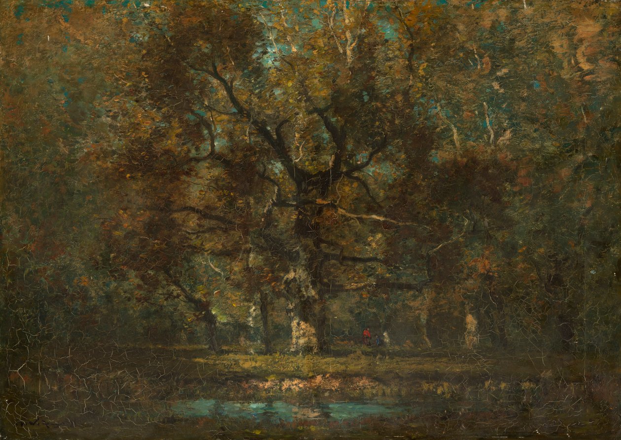 Meşe Ağacı, 1895. by Henry Ward Ranger