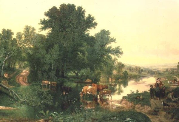 Manzara by Henry William Banks Davis
