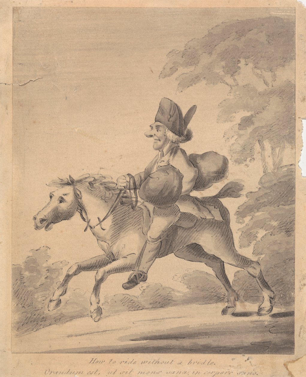 Dizginsiz Nasıl Binilir by Henry William Bunbury