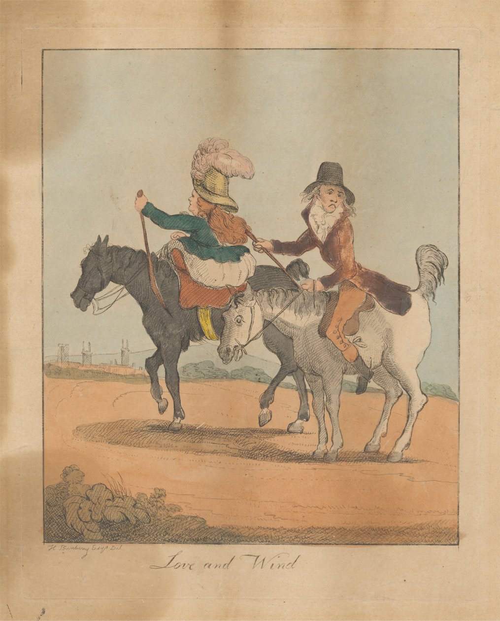 Aşk ve Rüzgar by Henry William Bunbury