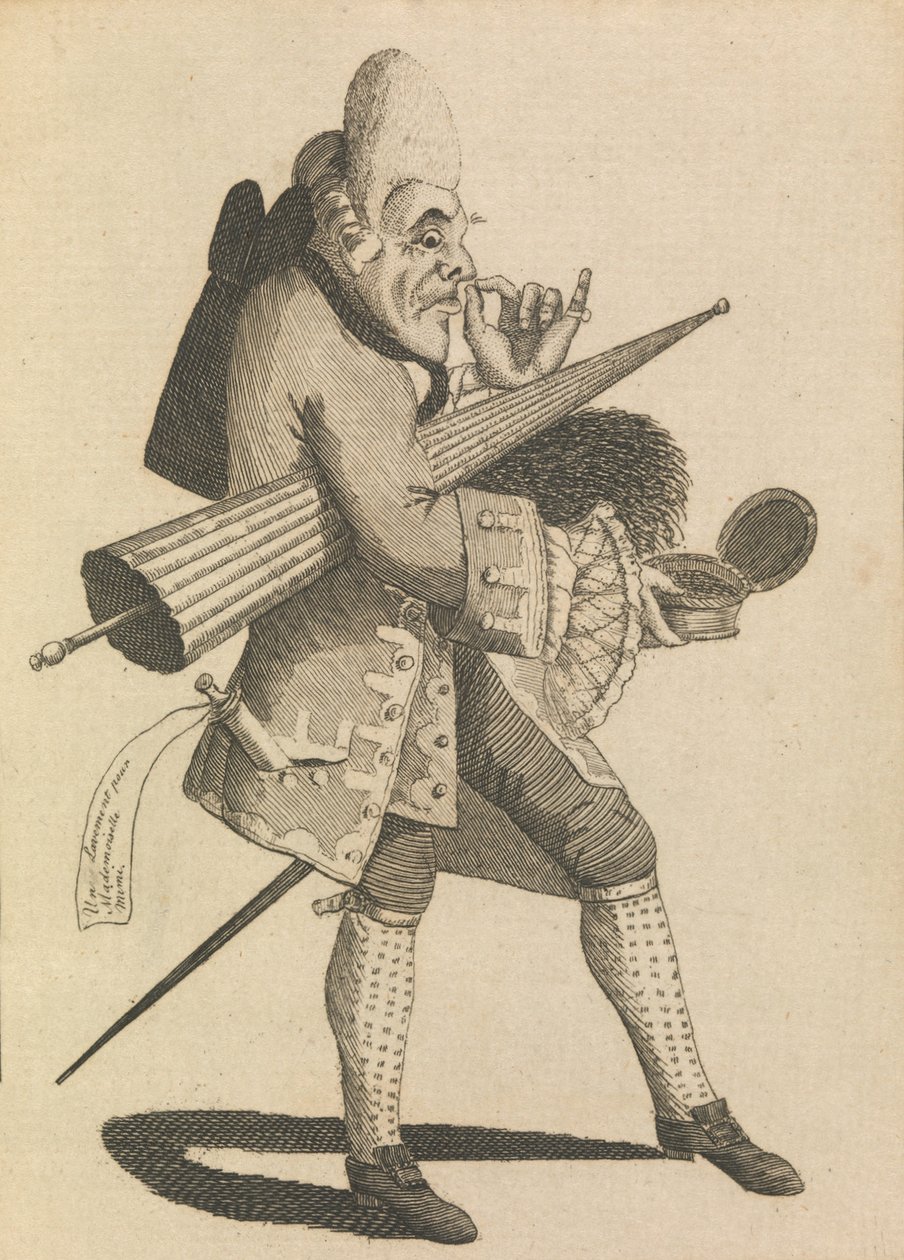 Mösyö Le Medecin, 13 Haziran 1771. by Henry William Bunbury