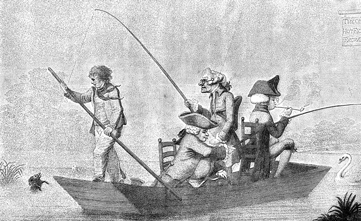 Bir puntta sabır, 1792. by Henry William Bunbury