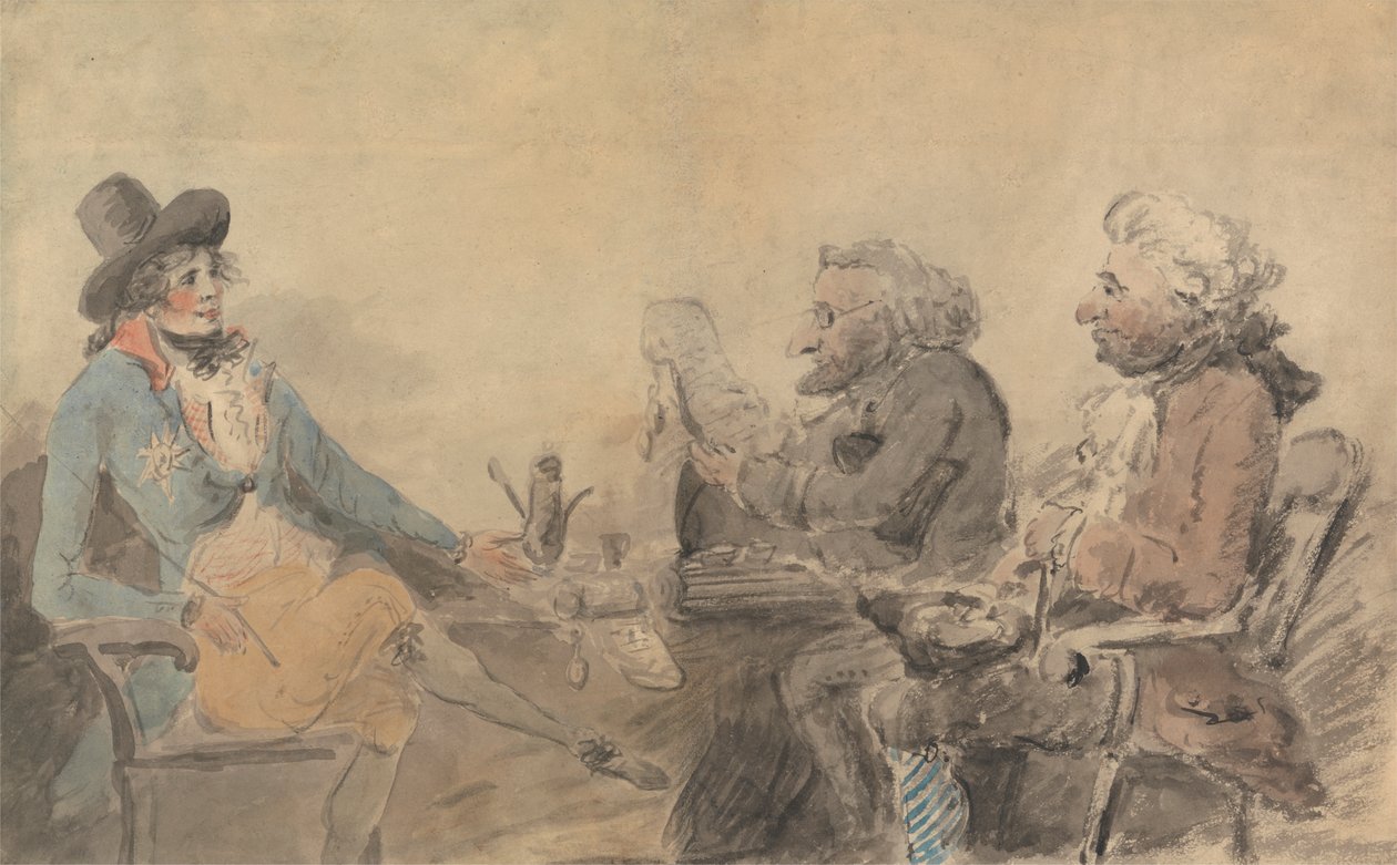 Prens Regent ve Tefeciler by Henry William Bunbury