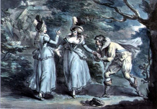 Bilinmeyen resim by Henry William Bunbury