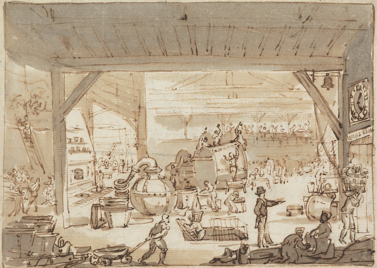 Bir Bakırcının İçi, Ayakkabı Yolu by Henry William Burgess