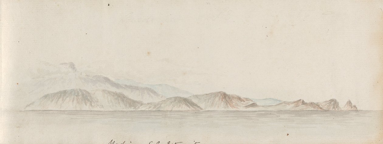 Madiera, Güney Doğu Ekstremitesi, 10 Ekim by Henry William Parish