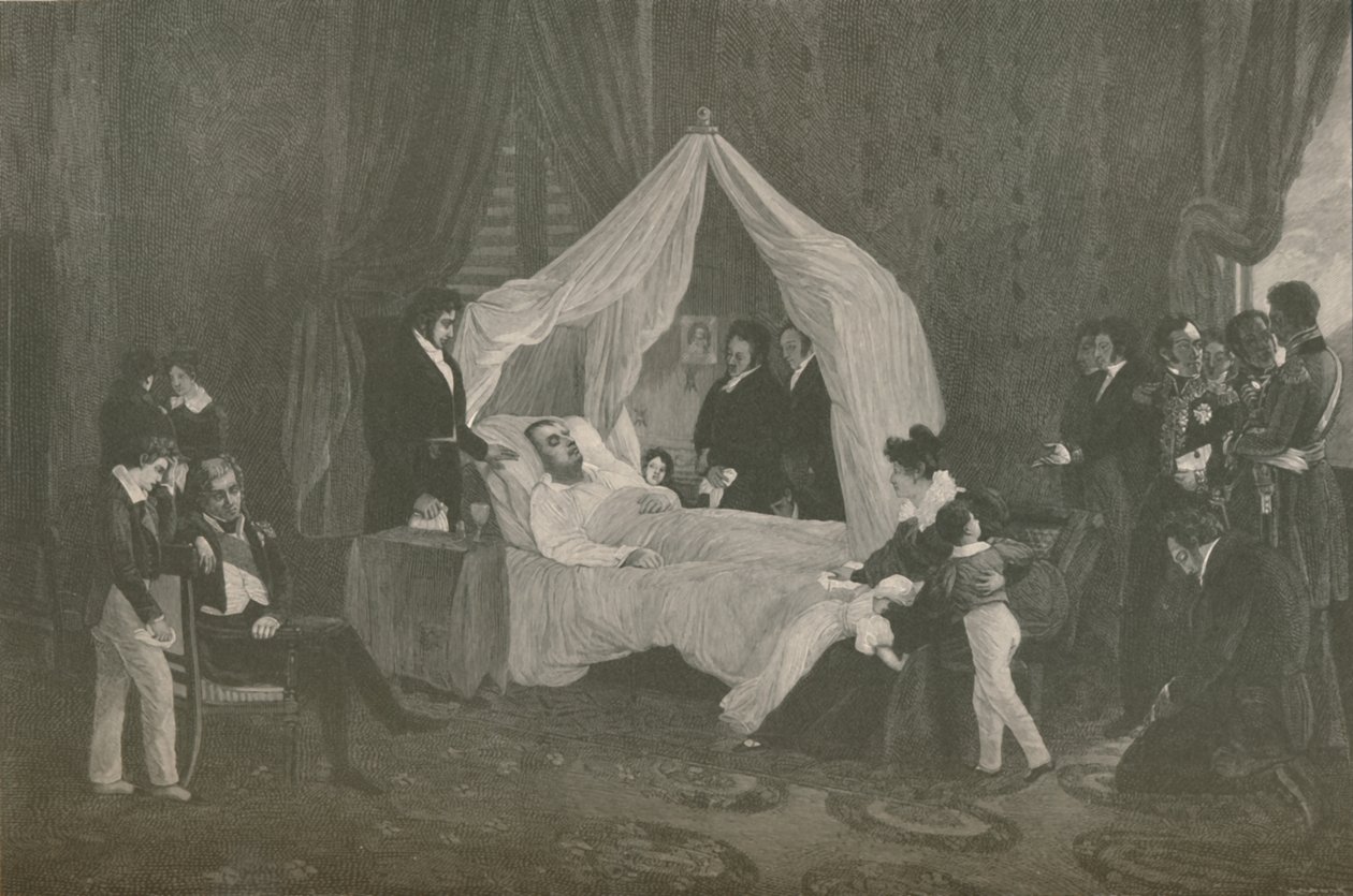 Napolyon'un Ölümü, 1821, 1896 by Henry Wolf