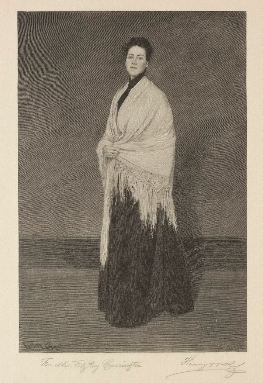 Bayan Şal ile. by Henry Wolf