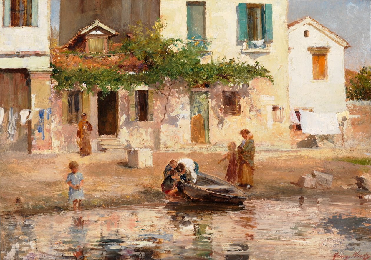 Su Kenarındaki Rakamlar by Henry Woods