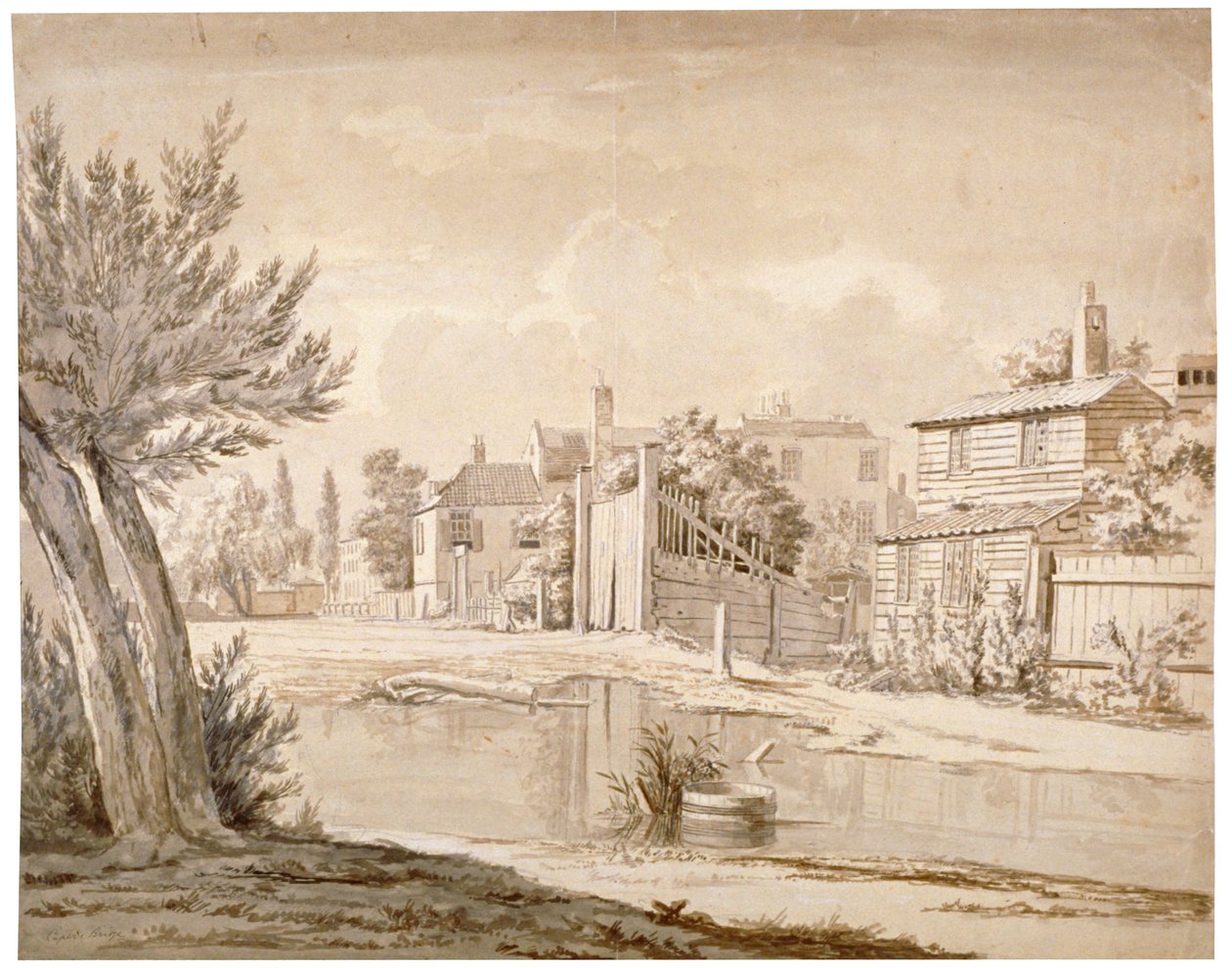 Cuper Köprüsü, Lambeth, Londra, 1807 by Henry de Cort