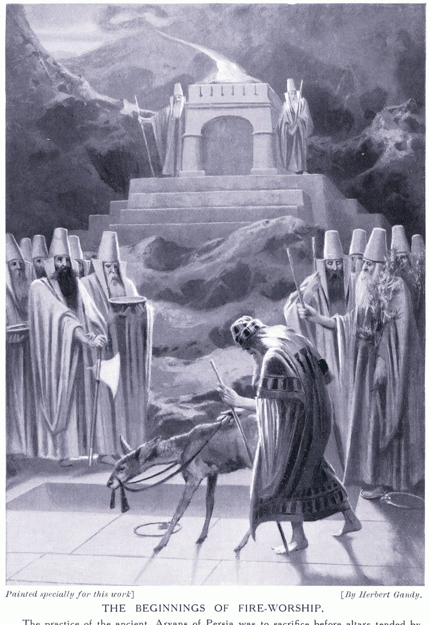 Ateşe tapmanın başlangıcı by Herbert Gandy