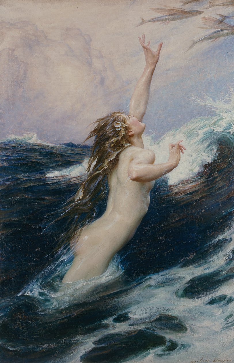 Flying Fish, 1910  by Herbert James Draper