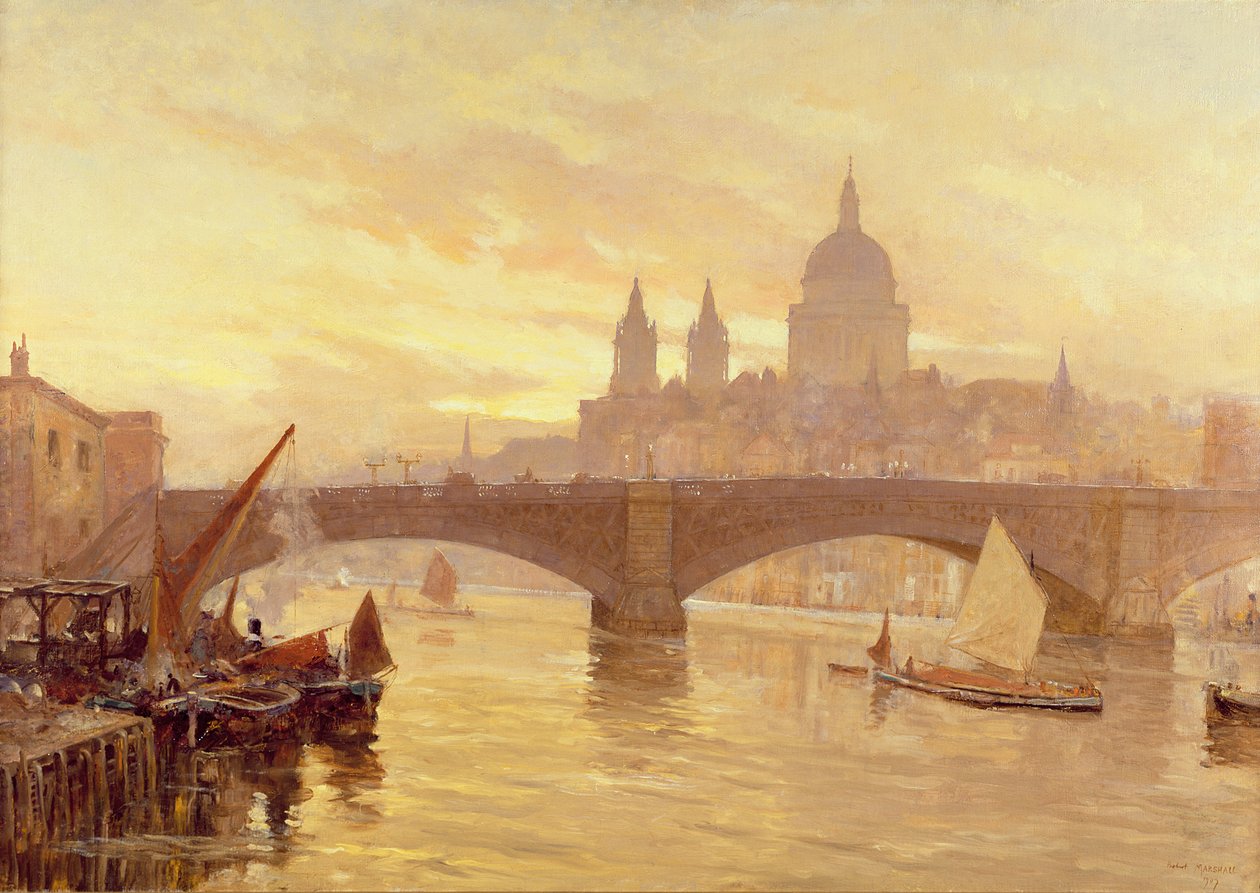 Southwark Köprüsü by Herbert Menzies Marshall