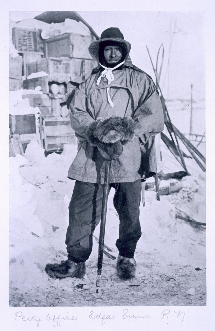 Astsubay Edgar Evans, Güney Kutbu