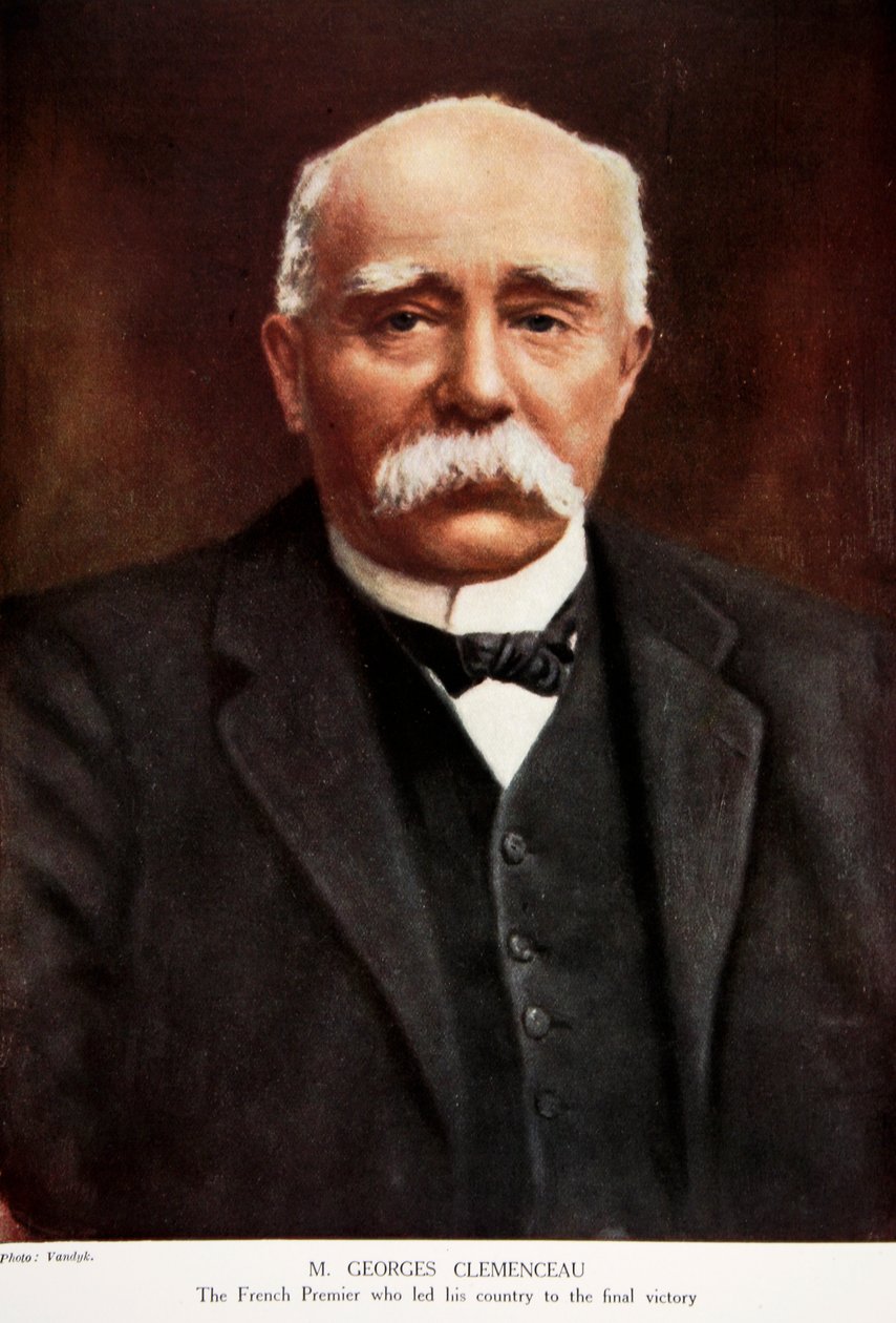 Bay Georges Clemenceau, 1914-19 by Herbert Vandyk
