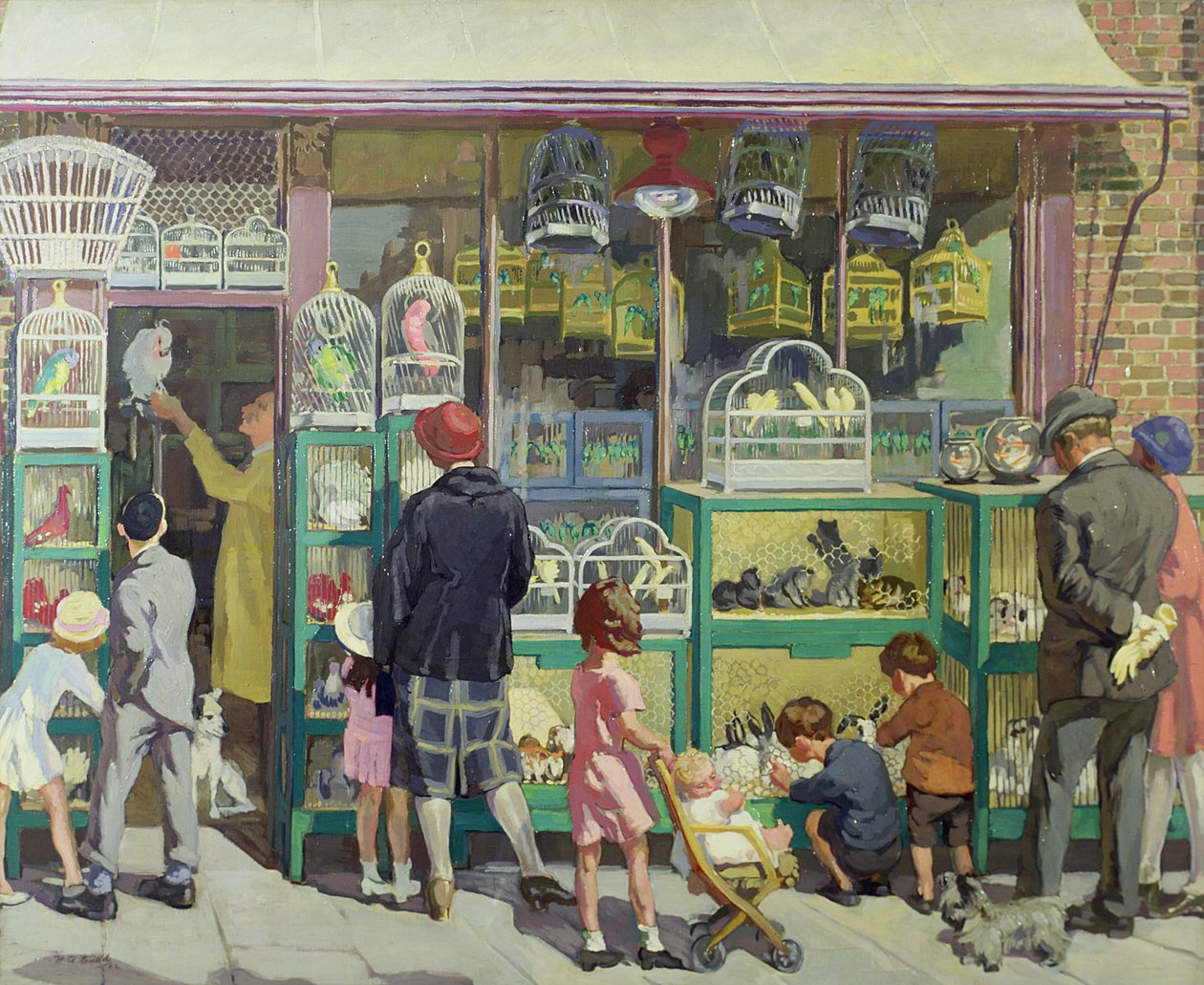 Evcil Hayvan dükkanı by Herbert Ashwin Budd