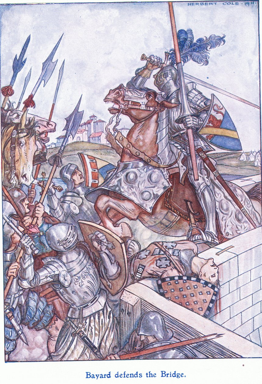 Bayard köprüyü savunuyor, 1938 by Herbert Cole