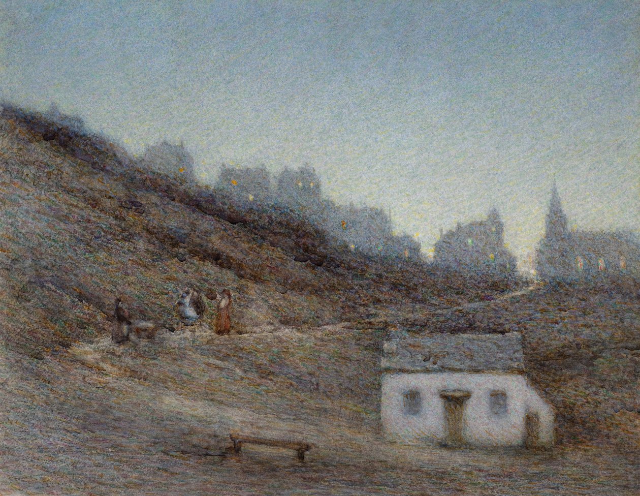 Yeni Banliyö (suluboya) by Herbert Dalziel