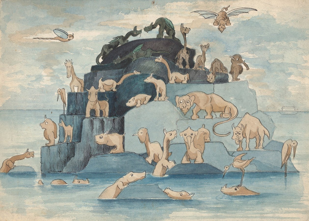 Fantastik hayvanlar gemiden ayrıldı, 1911-24 by Herbert E. Crowley