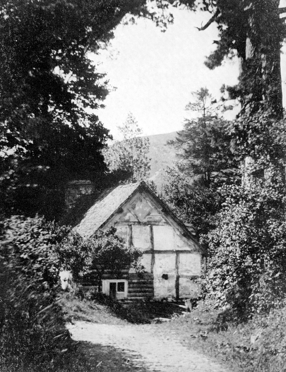 Bir Radnorshire kulübesi, Galler, 1924-1926. by Herbert Felton