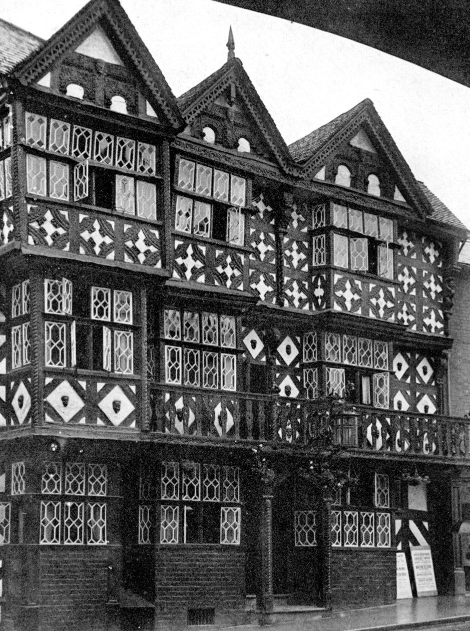 Feathers Hotel, Ludlow, Shropshire, İngiltere, 1924-1926 by Herbert Felton