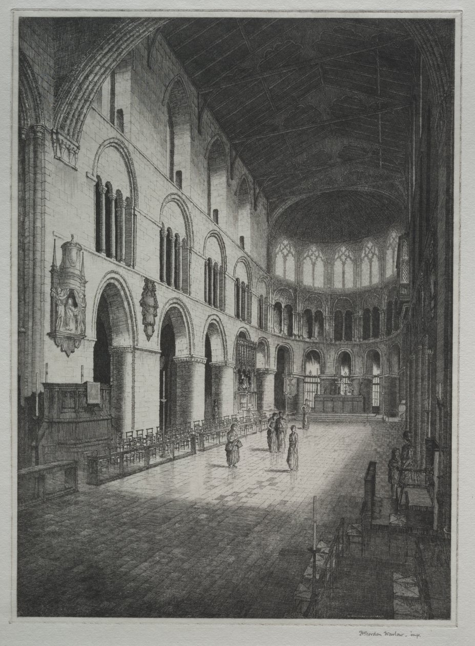St. Bartholomew Kilisesi, İç by Herbert Gordon Warlow
