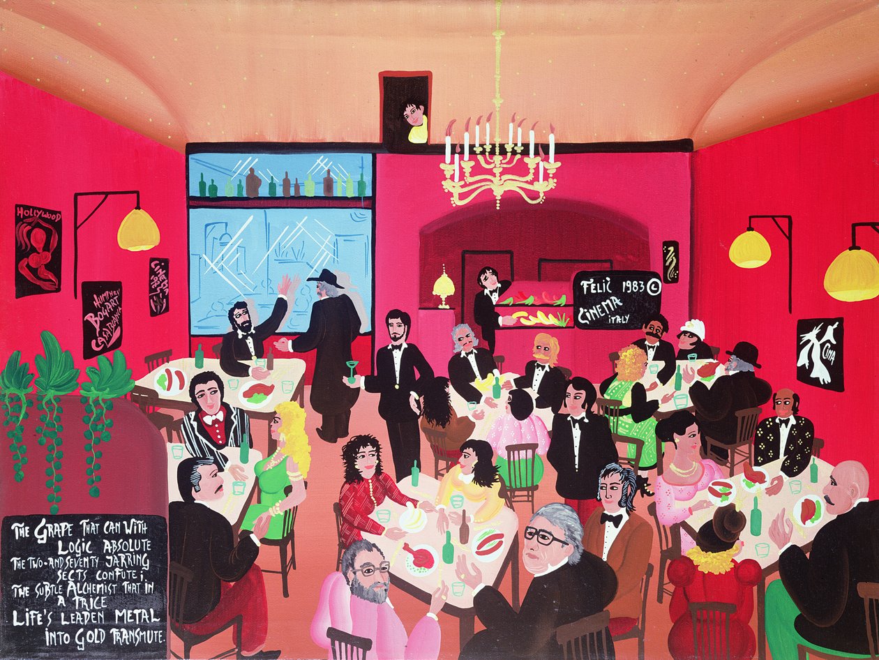 Cinema Stalia (Yunan restoranı) by Herbert Hofer
