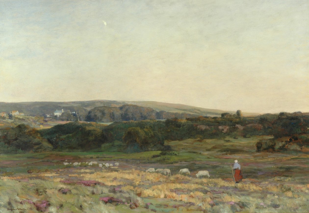 Akşam Alacakaranlığı, Studland, Dorset, 1904 by Herbert Hughes Stanton