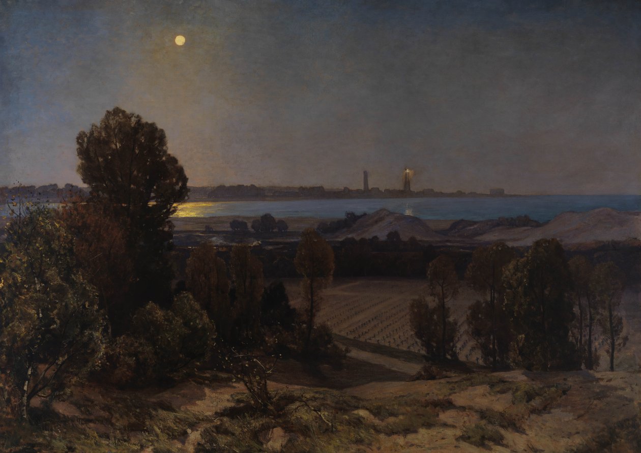 Mezarlık, Pas de Calais, 1919 by Herbert Hughes Stanton