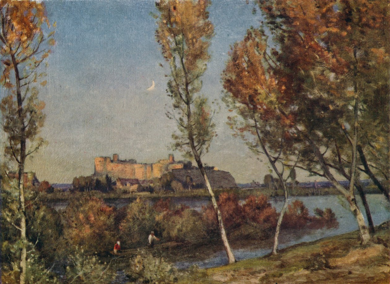 Alacakaranlık, Avignon, 1920 by Herbert Hughes Stanton
