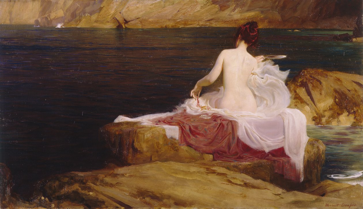 Calypso'nun Adası by Herbert James Draper