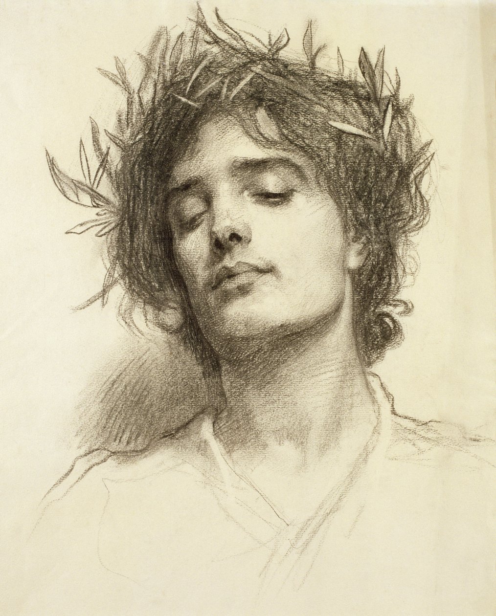 Defne Çelengi ile Figür by Herbert James Draper