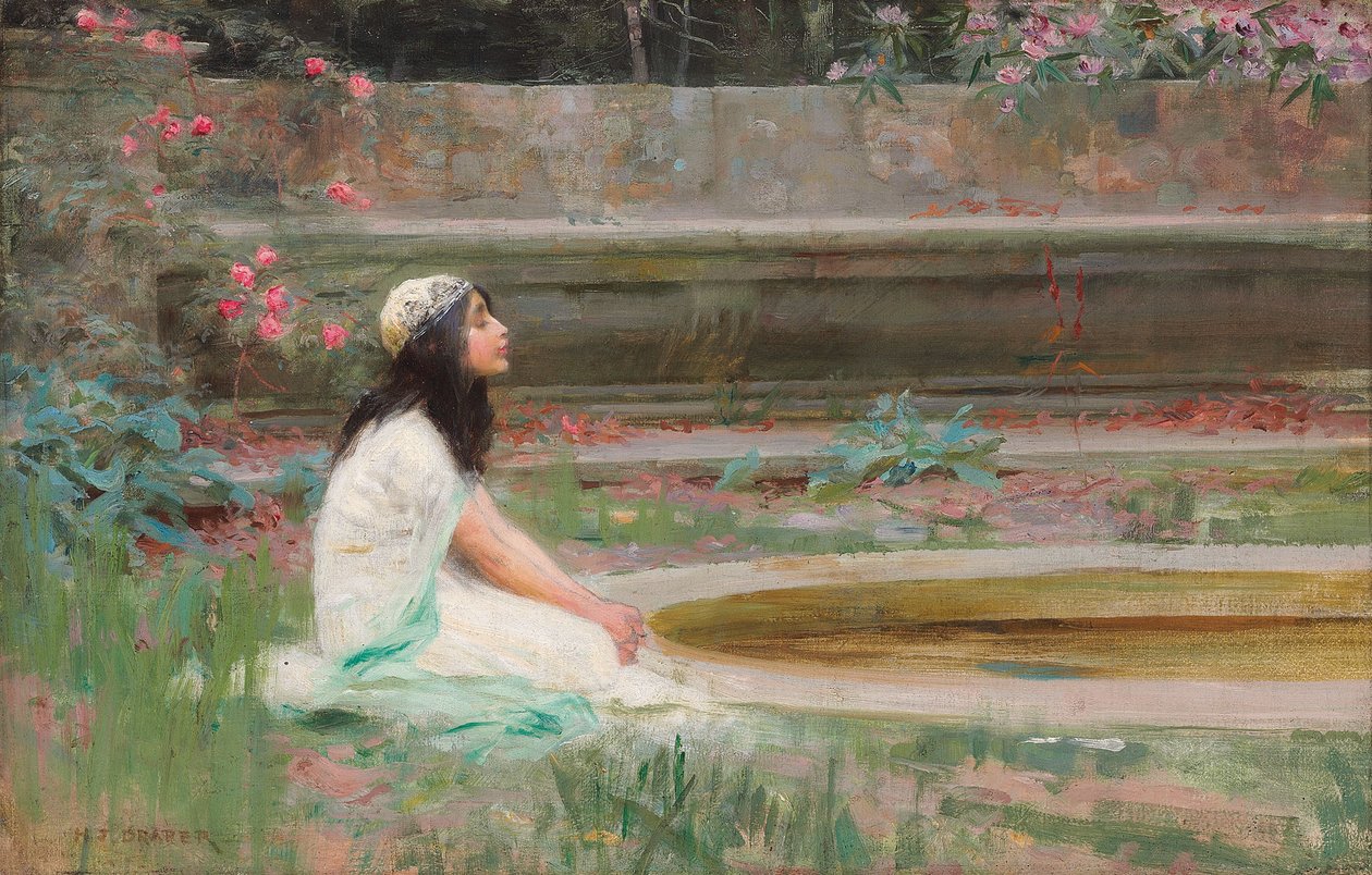 Papa, by Herbert James Draper