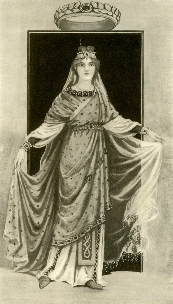 Altıncı Yüzyılın Asil Leydisi, AD, 1924. by Herbert Norris