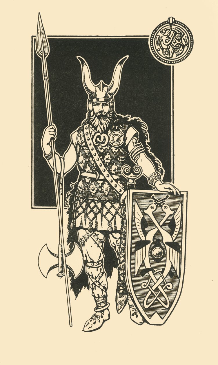 Vareg Muhafızlarından Bir İskandinav, 1924. by Herbert Norris