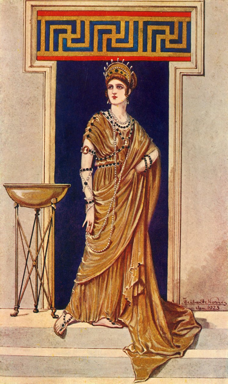 İkinci ve Üçüncü Yüzyılın İmparatoriçesi, A.D., 1924. by Herbert Norris